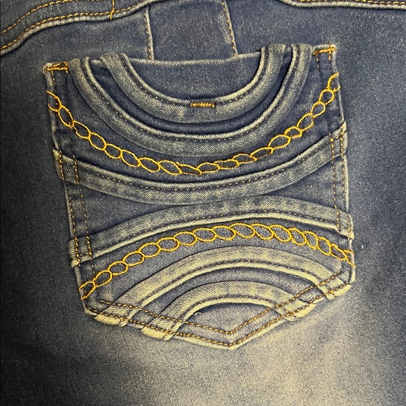 Tush Push Blue High-Waisted Jeans - Picture 6 of 7